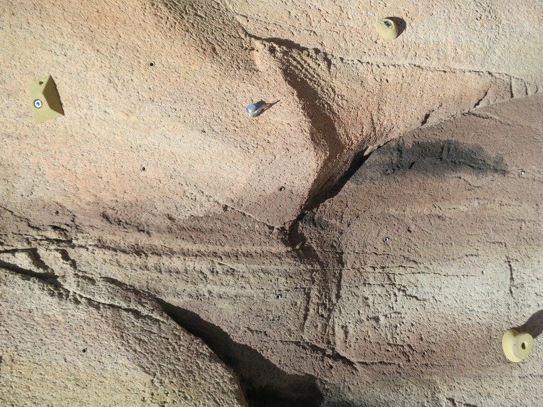 Concrete sculpture detail