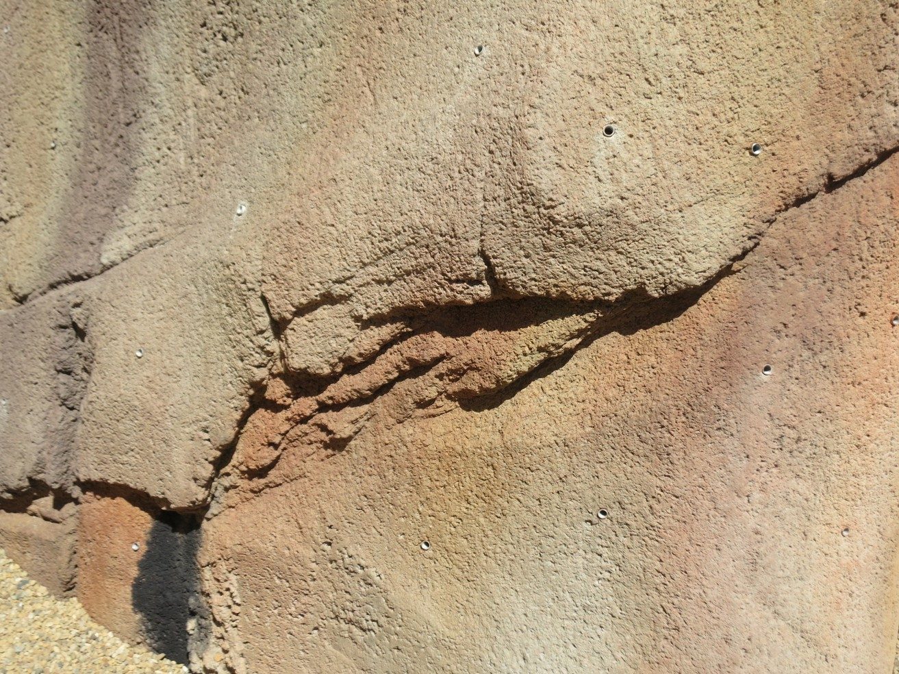 Sculpted relief and strata